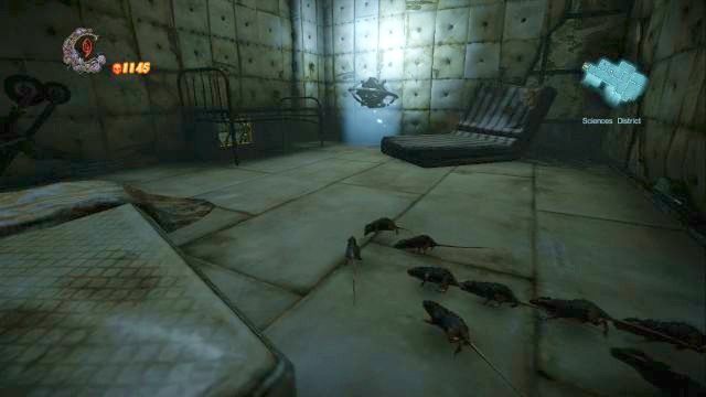 Skrzynia Bólu z widoku szczura - wróć tu, gdy odzyskasz postać i otworzą się drzwi. - Misja 3 - The Antidote | Kampania - opis przejścia - Castlevania: Lords of Shadow 2 - poradnik do gry