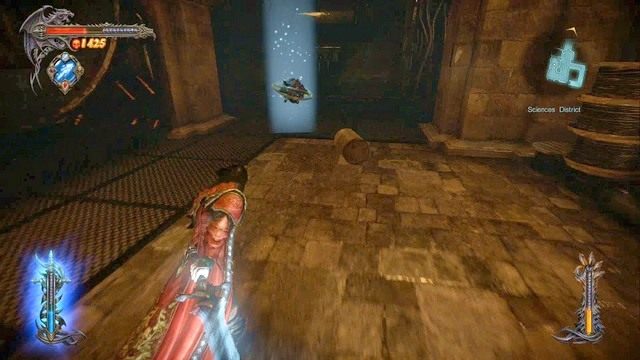 Na wprost Skrzynia Bólu, na lewo generator, który musisz uruchomić. - Misja 3 - The Antidote | Kampania - opis przejścia - Castlevania: Lords of Shadow 2 - poradnik do gry