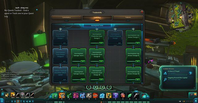 Drzewko TechTree - Zasady działania | Crafting | WildStar - WildStar - przewodnik po grze