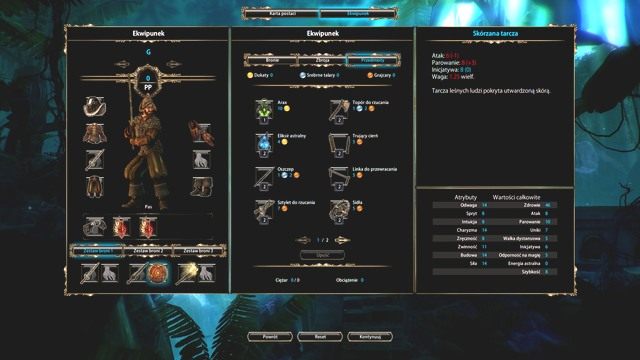 Tak wygląda twój heros w pełnym rynsztunku. - Wojownik - przykładowy build | Rozwój postaci | Blackguards - Blackguards - poradnik do gry