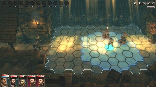 Zauważ, że żołnierze stoją w wąskim przejściu. - Więzienie i retrospekcja | Rozdział 1 - Ucieczka - zadania główne | Blackguards - Blackguards - poradnik do gry