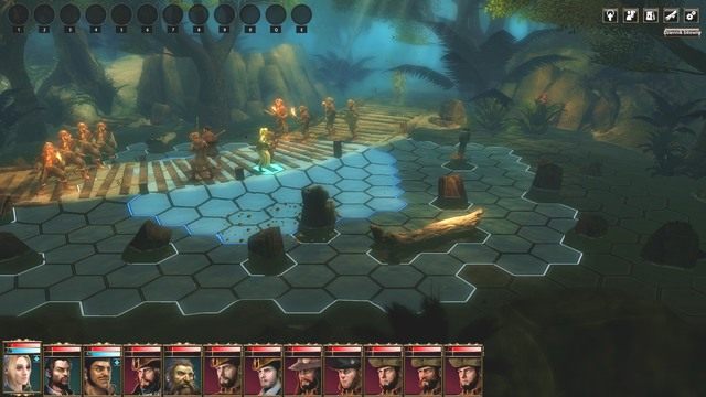 Sam Lasca nie bierze udziału w starciu. - Granica | Rozdział 1 - Ucieczka - zadania główne | Blackguards - Blackguards - poradnik do gry