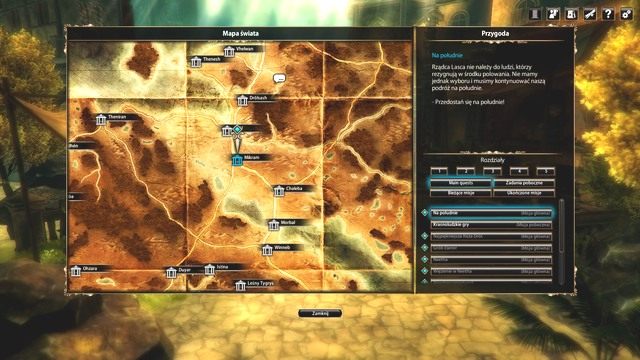 Uratowałeś ukochaną Zurbarana. - Kurs na południe | Rozdział 1 - Ucieczka - zadania główne | Blackguards - Blackguards - poradnik do gry