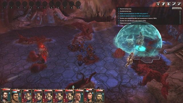 Twoja niedawna towarzyszka często chowa się pod magiczną kopułą. - Rozdział 5 - Wieczna dolina | Bossowie i trudne walki | Blackguards - Blackguards - poradnik do gry