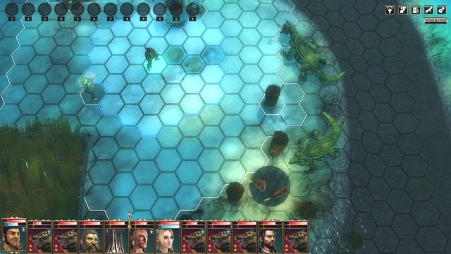 Jak widać krokodyle są łase na mięso. - Gladiatorzy - Dziewięć Hord - 3 dzień walk | Rozdział 2 - Aurelia - zadania główne i poboczne - Blackguards - poradnik do gry