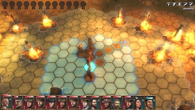 Na tej planszy motywem przewodnim jest ogień. - Walka z fałszywymi Prorokami i zemsta na Rządcy | Rozdział 4 - Urias - zadania główne - Blackguards - poradnik do gry