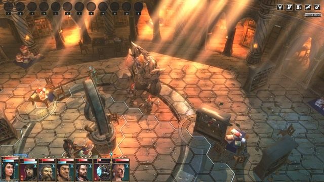 Golem będzie próbował się bronić, nic mu to nie da. - Pomóc choremu | Rozdział 3 - Lysander - zadania poboczne | Blackguards - Blackguards - poradnik do gry