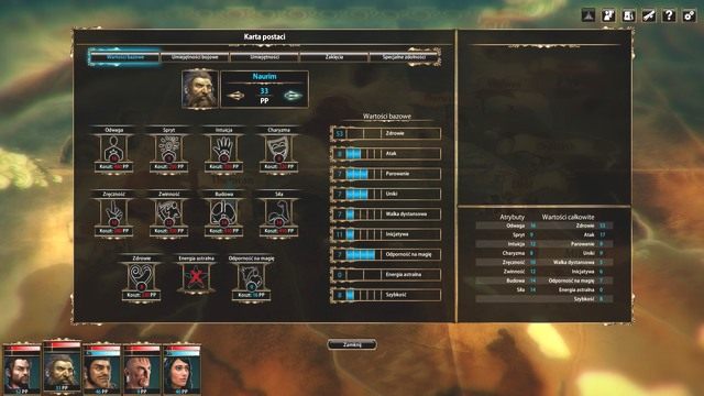 Po ukończeniu drugiego rozdziału będziesz miał dużo PP do rozdysponowania. - Zwiedzanie Mengbilli i okolic | Rozdział 3 - Lysander - zadania główne - Blackguards - poradnik do gry