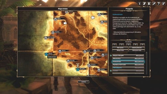 Katalinya będzie miała dla Ciebie zlecenia. - Zwiedzanie Mengbilli i okolic | Rozdział 3 - Lysander - zadania główne - Blackguards - poradnik do gry