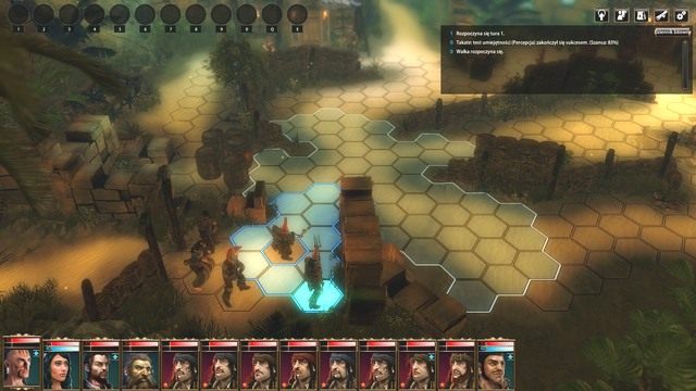 Najpierw wyeliminuj z walki bandytów. - Poszukiwania Lysandera | Rozdział 3 - Lysander - zadania główne | Blackguards - Blackguards - poradnik do gry