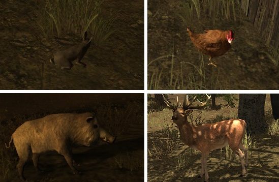 Niegroźne zwierzęta, jakie znajdują się w grze - Polowanie i Surowce w Rust - Rust - przewodnik przetrwania - poradnik do gry