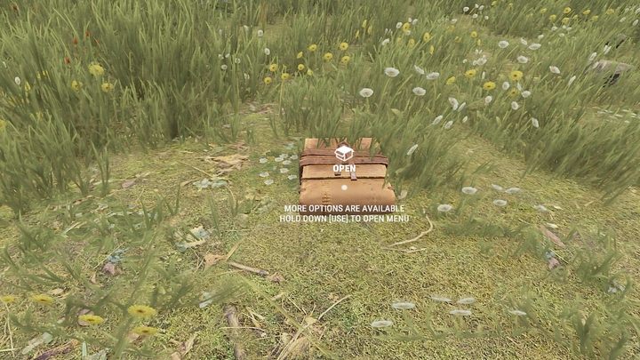 Najcenniejsze przedmioty możecie trzymać w głębi bazy lub ukryć je w ukrytych Małych schowkach (Small stash) poza bazą - Rust: Porady na start - wskazówki dla początkujących - Rust - przewodnik przetrwania - poradnik do gry