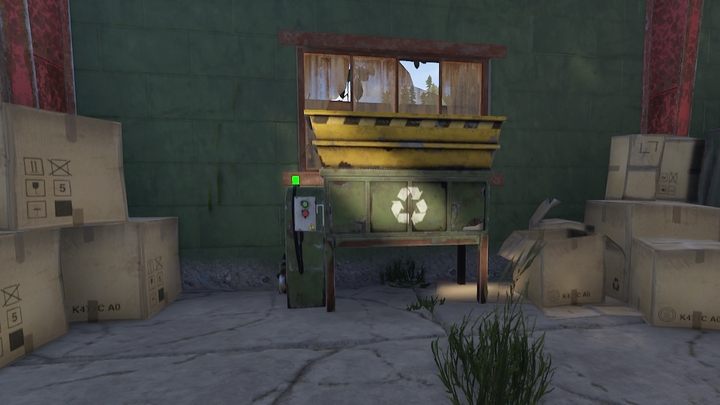 Złom używany jest do handlu - tak z innymi graczami jak i z NPC, ale co ważniejsze - do odblokowywania nowych schematów oraz budowania niektórych stanowisk, jak Stoły robocze - Rust: Porady na start - wskazówki dla początkujących - Rust - przewodnik przetrwania - poradnik do gry