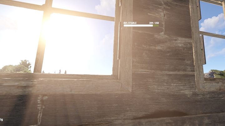 Gdy zbudujecie Waszą bazę, możecie zaobserwować, że poziom zdrowia jej elementów powoli spada - Rust: Pierwsza baza - jak budować, ulepszać budynki - Rust - przewodnik przetrwania - poradnik do gry