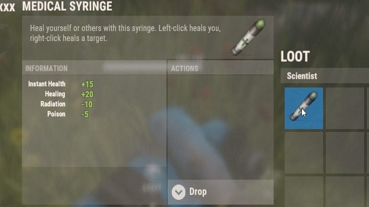 Rzadko znajdziecie ciekawe przedmioty przy naukowcach w losowych miejscach. - Rust: Pierwsze kroki - jak rozpocząć grę? - Rust - przewodnik przetrwania - poradnik do gry