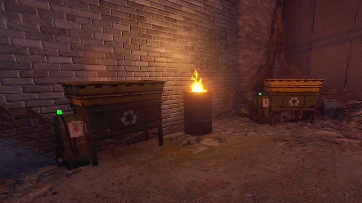 Korzystając z Recyklerów (w niemal każdym Monumencie) przetworzycie przedmioty na części - Rust: Złom - jak zdobywać? - Rust - przewodnik przetrwania - poradnik do gry