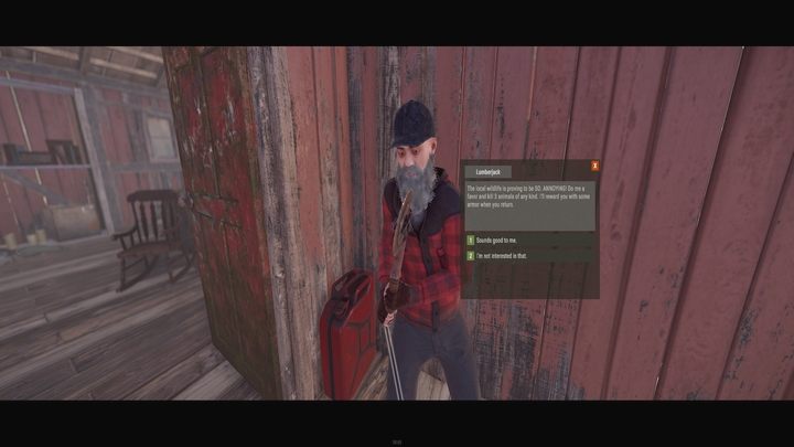 Niektórzy NPC oferują misje i prawdopodobnie będzie ich więcej wraz z kolejnymi aktualizacjami - Rust: Złom - jak zdobywać? - Rust - przewodnik przetrwania - poradnik do gry