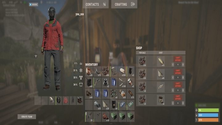 W Obozie bandytów znajdziecie dwoje NPC którzy skupują produkty za złom - Rust: Złom - jak zdobywać? - Rust - przewodnik przetrwania - poradnik do gry