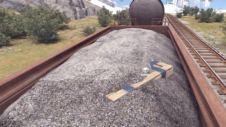 W wagonach pociągów znajdują się ukryte skrzynie - Rust: Podstawowy transport - konie, samochody i inne - Rust - przewodnik przetrwania - poradnik do gry