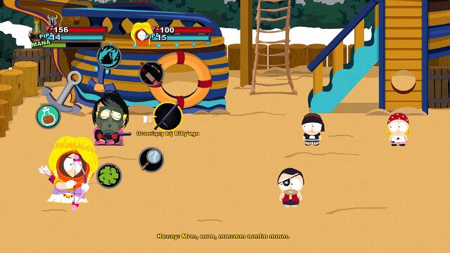 Koło wyboru ataku - Rodzaje ataków | Walka w South Park - Kijek Prawdy - South Park: Kijek Prawdy - poradnik do gry