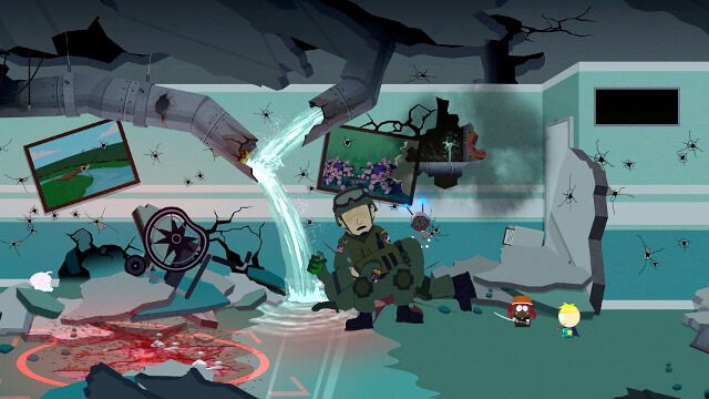 Dostań się do karabinu, by go wyłączyć - Zawieranie sojuszy/Forging Alliances | Opis przejścia - South Park: Kijek Prawdy - poradnik do gry