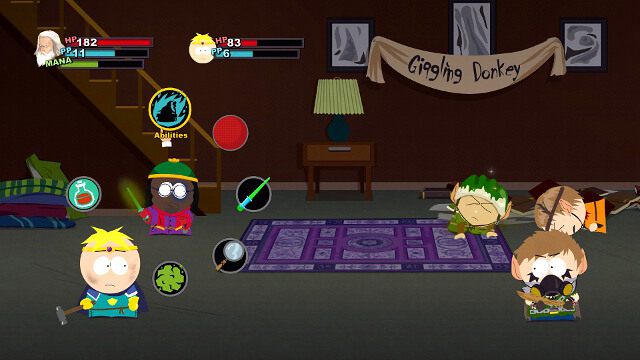 Walka z elfami pilnującymi schodów - Bard/The Bard | Opis przejścia w South Park - Kijek Prawdy - South Park: Kijek Prawdy - poradnik do gry