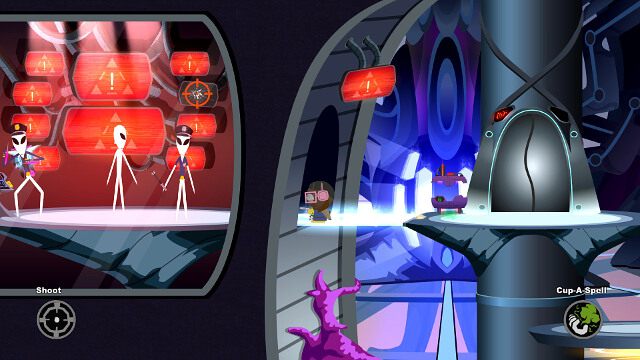 Główne pomieszczenie kontrolne - Kosmiczne uprowadzenie/Alien Abduction | Opis przejścia - South Park: Kijek Prawdy - poradnik do gry