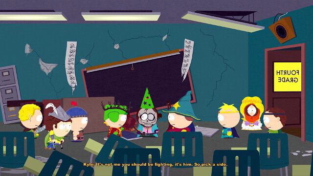 Wybierz po czyjej stronie stoi twa lojalność - Zaatakuj szkołę/Attack the School | Opis przejścia w South Park - Kijek Prawdy - South Park: Kijek Prawdy - poradnik do gry