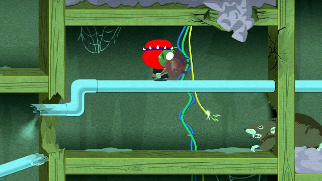 Pozbądź się pozostałych szczurów - Pokonaj majtkowe gnomy/Defeat the underpants gnomes | Opis przejścia - South Park: Kijek Prawdy - poradnik do gry