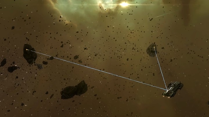 Venture to typowy statek górniczy, który nie nadaje się do walki, dlatego za wszelką cenę należy unikać konfliktów, jeśli oczywiście jest to możliwe - EVE Online: Górnictwo - jak zarabiać? - EVE Online - poradnik do gry