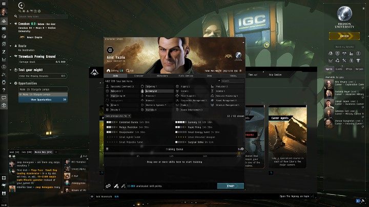 W EVE Online można rozwijać postać w wielu kierunkach, dlatego warto dobrze przemyśleć ścieżkę, którą ma podążać Wasz bohater - EVE Online: Porady na start - EVE Online - poradnik do gry