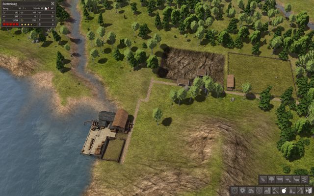 Wiosną dzieje się niewiele ciekawego. - Wiosna w Banished | Pory roku - Banished - poradnik do gry