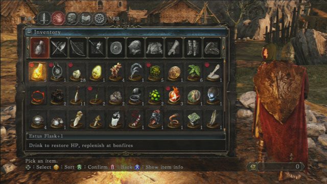 Estus Flask jest najważniejszym przedmiotem leczniczym - Leczenie - Dark Souls II - poradnik do gry