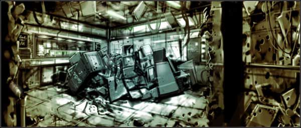 Ruszaj, czym prędzej, w stronę magazynu - [Misja 13 Transit Hangar I] Czas wziąć sprawę we własne ręce | The Thing - The Thing - poradnik do gry