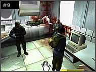 Niestety, znajdujące się nieopodal drzwi blokuje zamek z kodem szyfrowym - Poradnik do gry - [Misja 1: US Base] Początek koszmaru | The Thing - The Thing - poradnik do gry