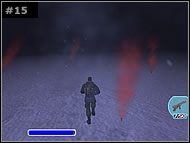 Nie pozostaje już nic innego, jak po raz ostatni przejść całą mapę aż do miejsca oznaczonego przez jakże ważne, czerwone flary [#15] - Poradnik do gry - [Misja 1: US Base] Początek koszmaru | The Thing - The Thing - poradnik do gry