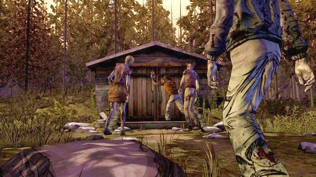 Ukrywamy się w szopie - Rozdział 1 - Nick | Epizod 2 - A House Divided | The Walking Dead - Season Two - The Walking Dead - Season Two - poradnik do gry