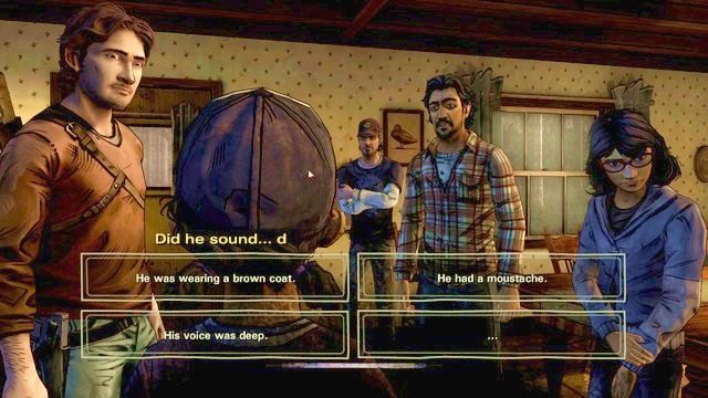 Opisujemy rysopis nieznajomego - Rozdział 3 - Departure | Epizod 2 - A House Divided - The Walking Dead - Season Two - poradnik do gry