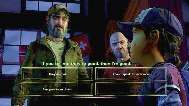 Rozmowa z Kennym - Rozdział 8 - Revelations | Epizod 2 - A House Divided - The Walking Dead - Season Two - poradnik do gry