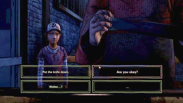 Rozmowa z Walterem - Rozdział 11 - In The Dark | Epizod 2 - A House Divided - The Walking Dead - Season Two - poradnik do gry