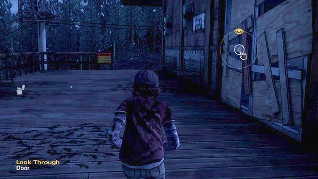 Wymykamy się z domku letniskowego - Rozdział 12 - Luke i Kenny | Epizod 2 - A House Divided - The Walking Dead - Season Two - poradnik do gry