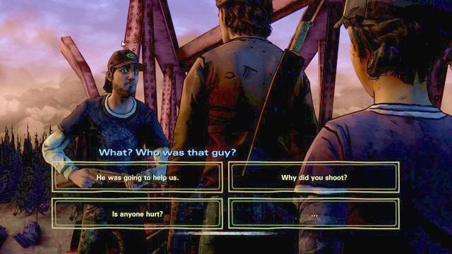 Nick - Rozdział 5 - Crossing Bridge | Epizod 2 - A House Divided - The Walking Dead - Season Two - poradnik do gry