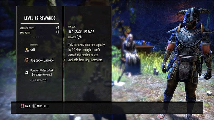 Ulepszenia Bag Space Upgrade pozwalają na stałe powiększać inwentarz o 10 slotów - ESO: Inwentarz bohatera - jak powiększyć? - The Elder Scrolls Online - poradnik do gry