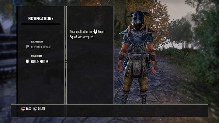 W TESO możesz dołączyć do jednej z istniejących gildii graczy lub stworzyć własną gildię, przy czym będąc początkującym graczem zdecydowanie lepszym pomysłem jest ten pierwszy wariant - ESO: Porady na start - The Elder Scrolls Online - poradnik do gry