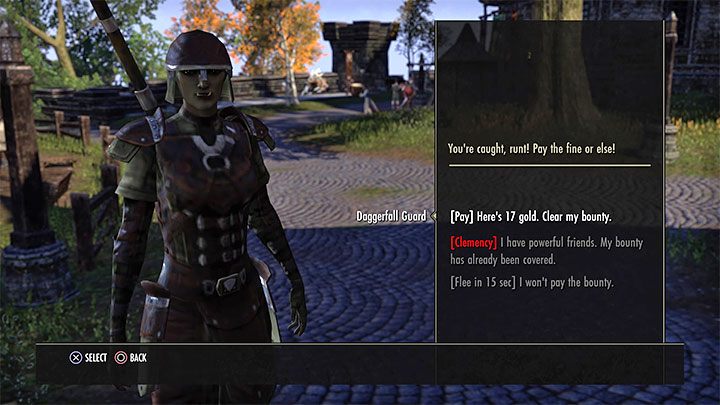 W TESO tak samo jak w Skyrimie można popaść w konflikt z prawem za złamanie obowiązujących przepisów - ESO i Skyrim - podobieństwa - The Elder Scrolls Online - poradnik do gry