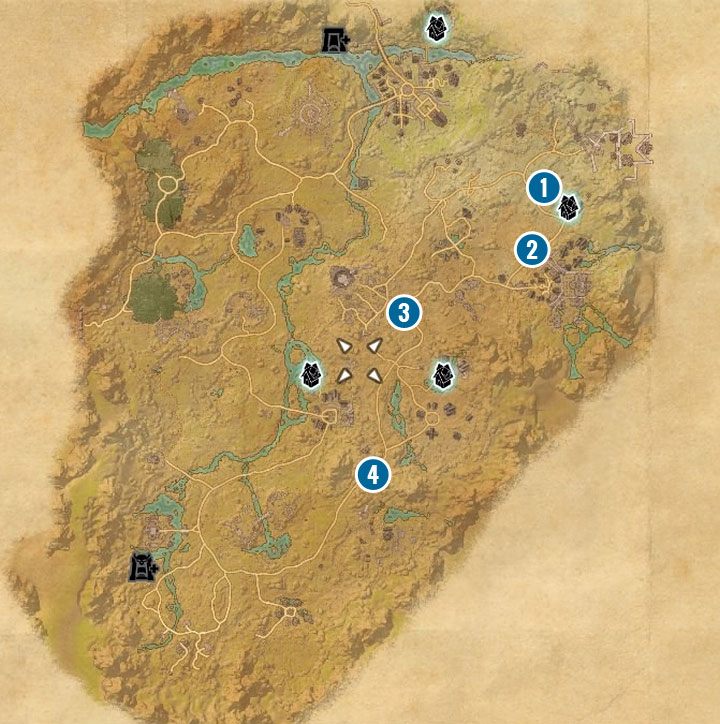 Jeżeli twój bohater reprezentuje sojusz Aldmeri Dominion to musisz odwiedzić region Reapers March - ESO: Wilkołactwo - jak stać się wilkołakiem? Mapa, umiejętności - The Elder Scrolls Online - poradnik do gry