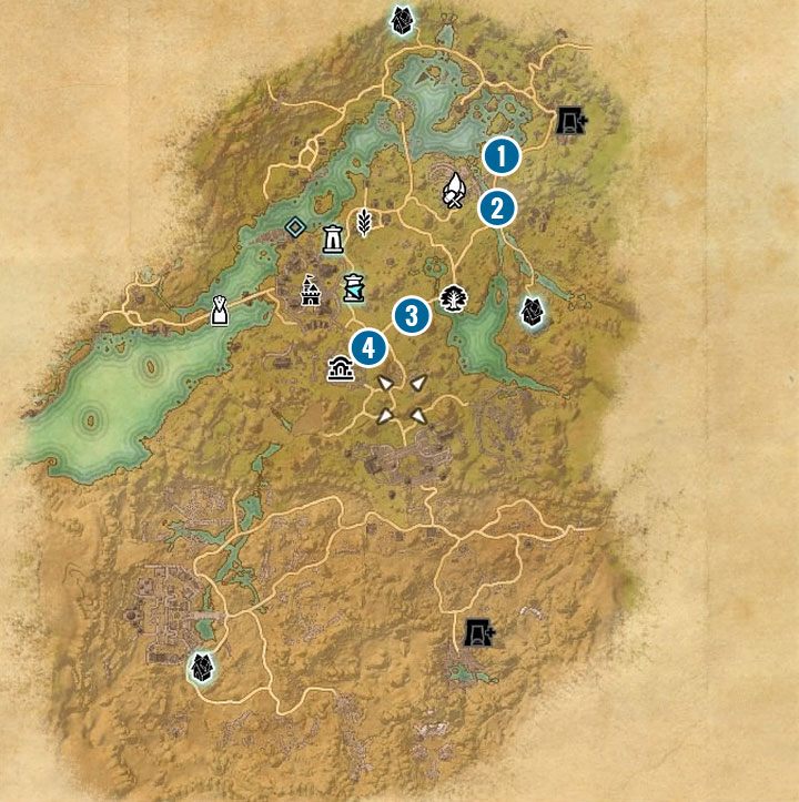 Jeżeli twój bohater reprezentuje sojusz Daggerfall Covenant to musisz odwiedzić region Bangkorai - ESO: Wilkołactwo - jak stać się wilkołakiem? Mapa, umiejętności - The Elder Scrolls Online - poradnik do gry