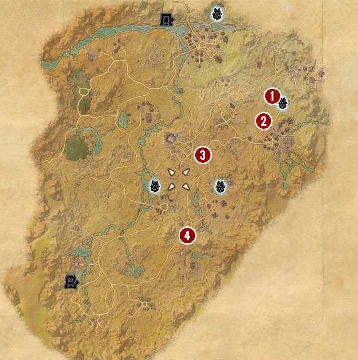 Jeżeli twój bohater reprezentuje sojusz Aldmeri Dominion to musisz odwiedzić region Reapers March - ESO: Wampiryzm - jak stać się wampirem? Mapa, umiejętności - The Elder Scrolls Online - poradnik do gry