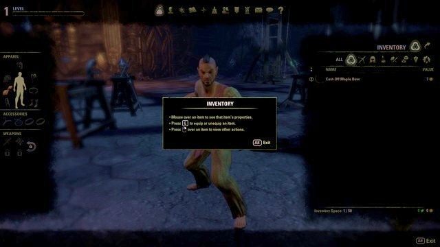 Ekwipunek - ESO: Bohater, porady - The Elder Scrolls Online - poradnik do gry