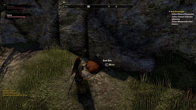 Złoża żelaza potrzebne do kowalstwa - ESO: Eksploracja świata, porady - The Elder Scrolls Online - poradnik do gry